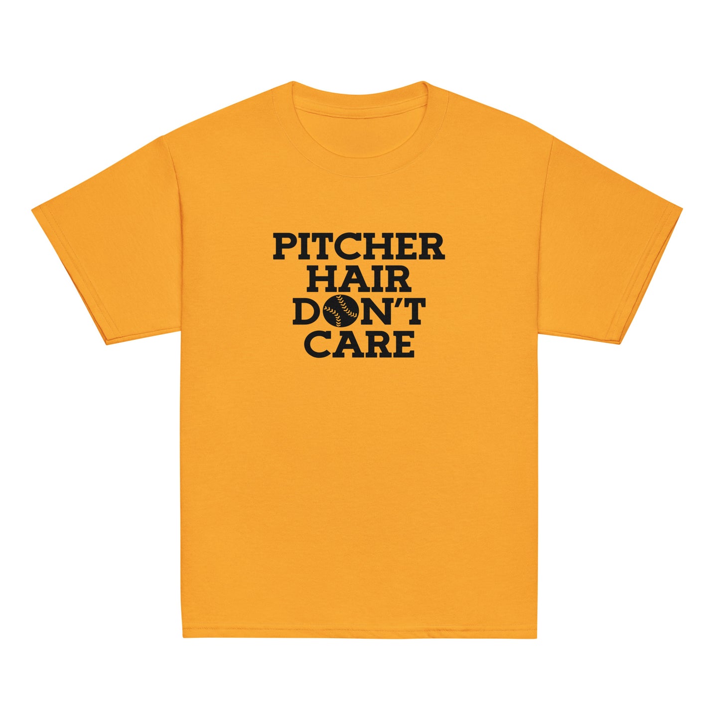 Youth Short Sleeve Tee Pitcher Hair