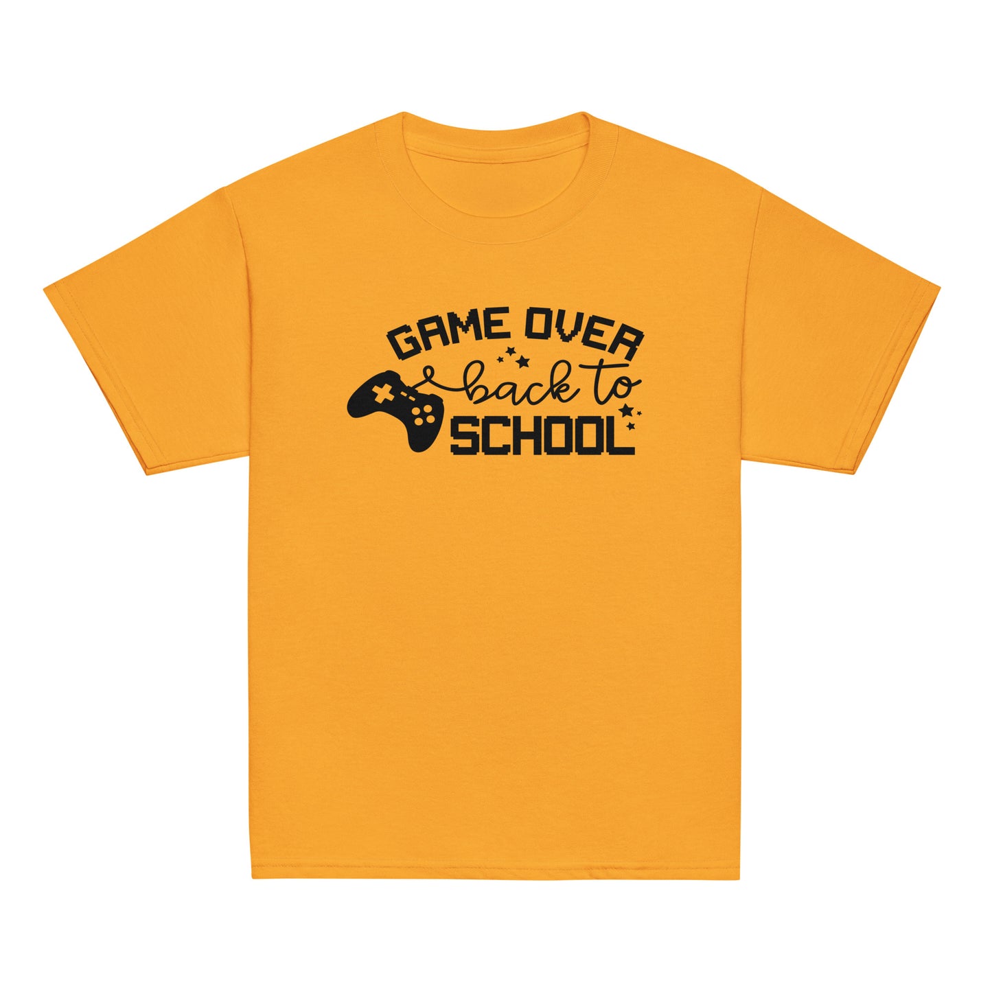 Youth Short Sleeve Tee Game Over Back to School