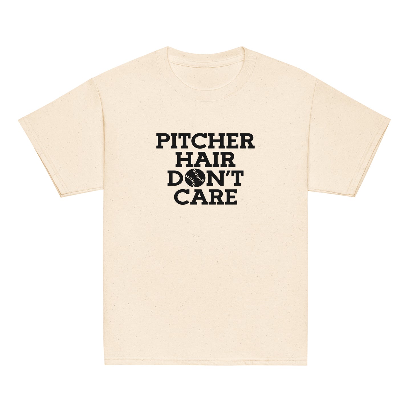 Youth Short Sleeve Tee Pitcher Hair