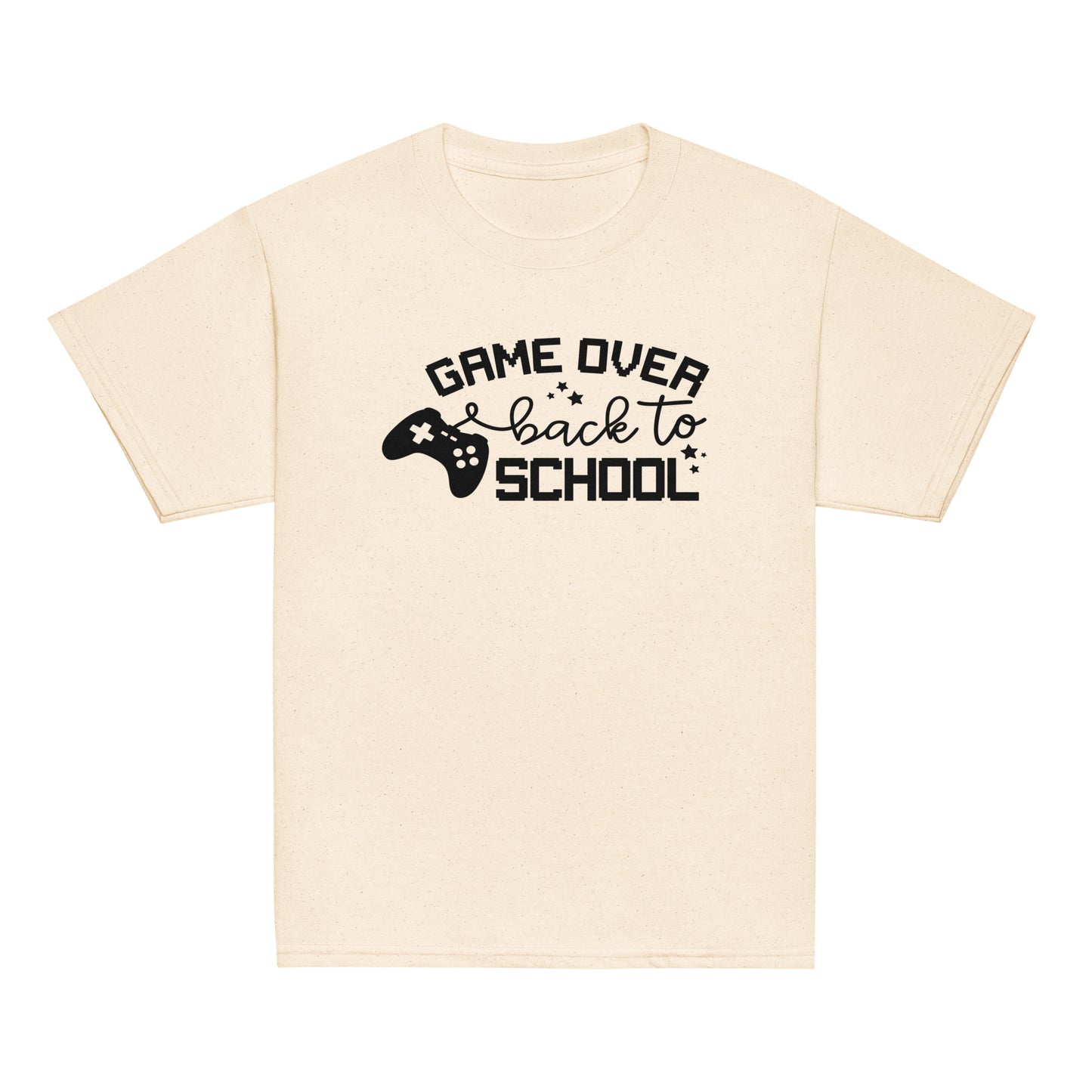 Youth Short Sleeve Tee Game Over Back to School