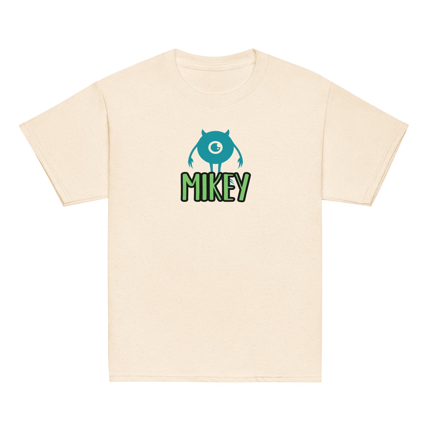 Youth Classic Tee One Eyed Monster Name Custom