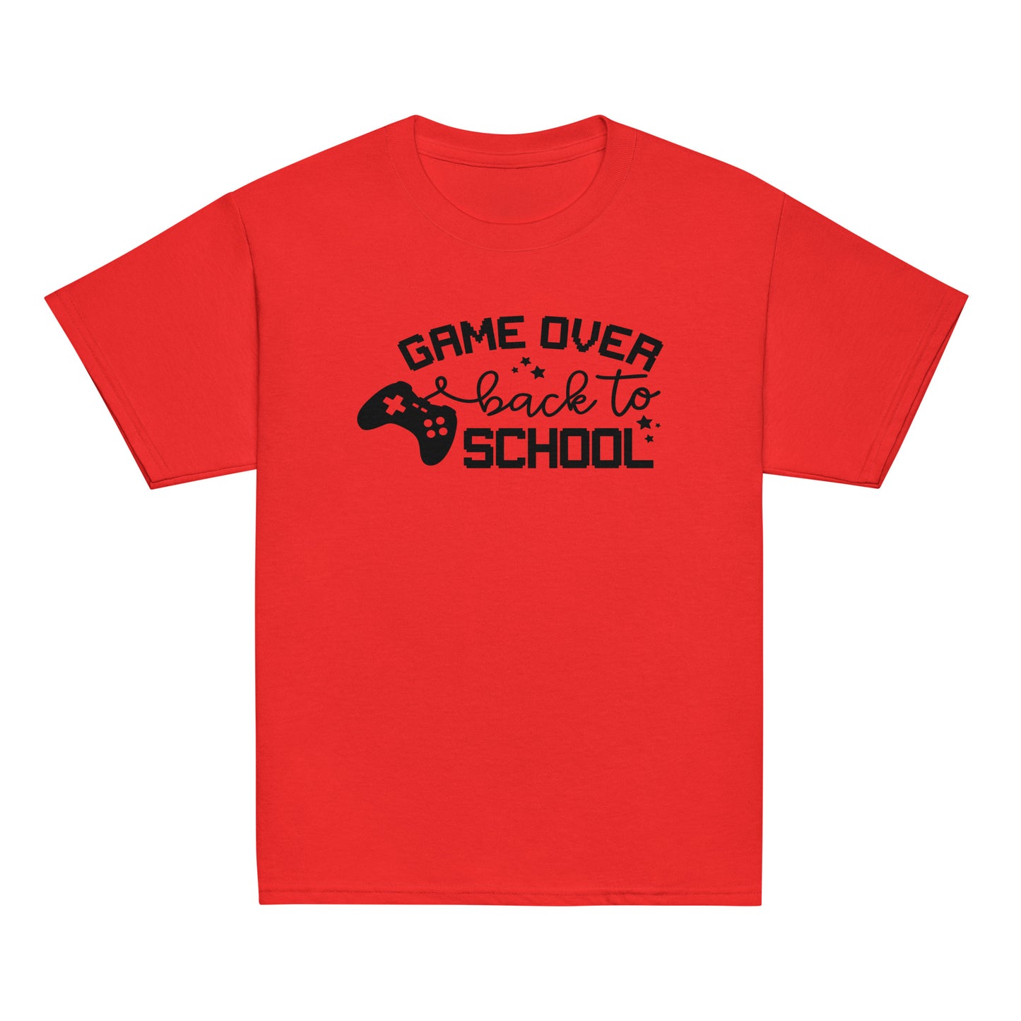 Youth Short Sleeve Tee Game Over Back to School