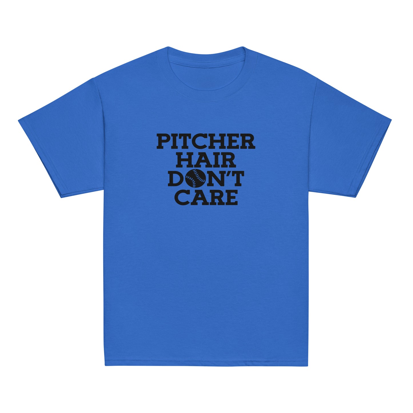 Youth Short Sleeve Tee Pitcher Hair