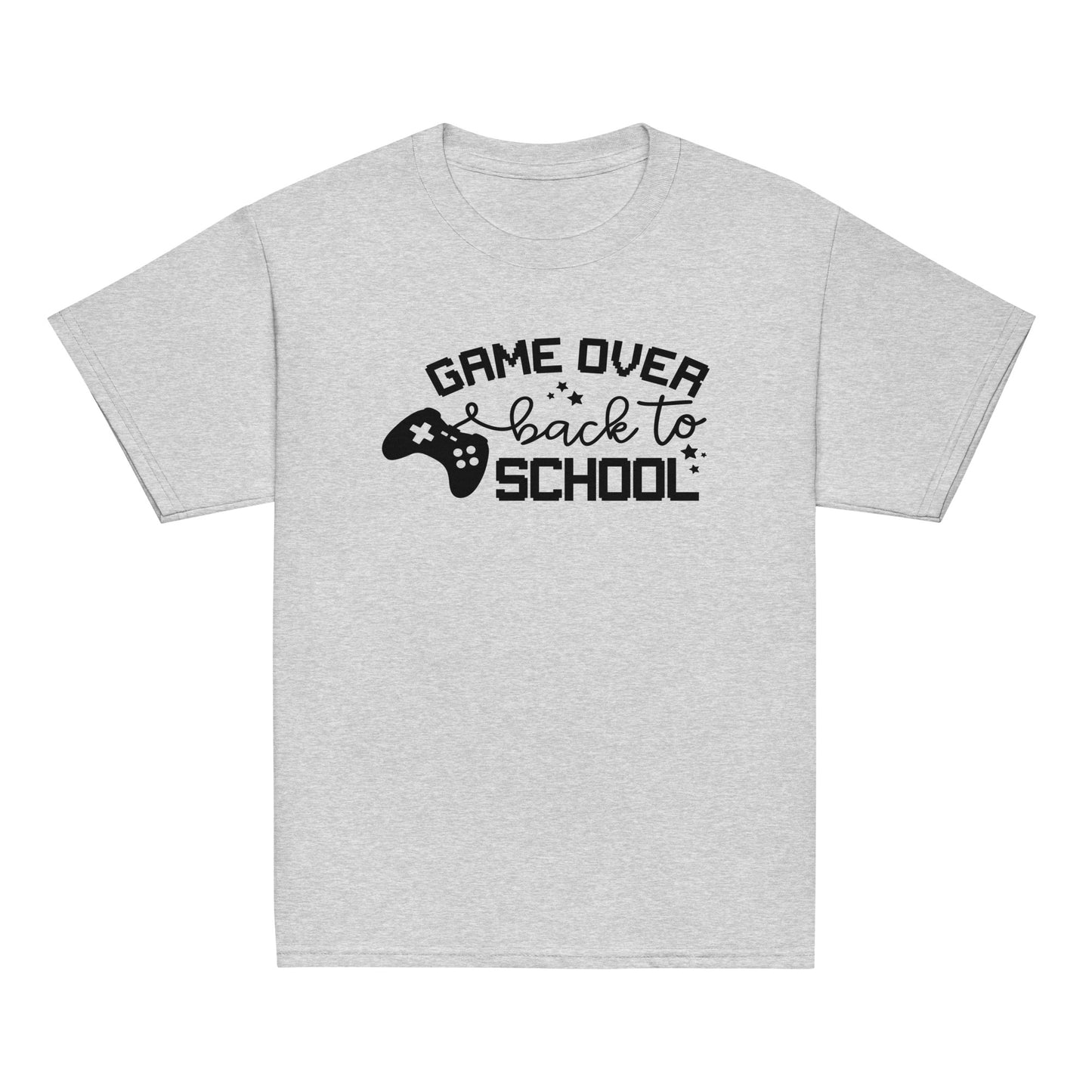 Youth Short Sleeve Tee Game Over Back to School