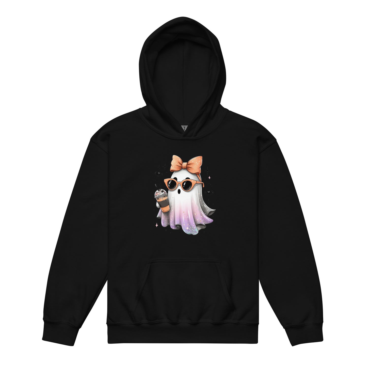 Youth Heavy Blend Hoodie Glitter Ghostie with PSL