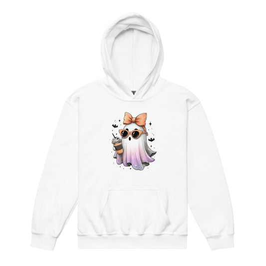 Youth Heavy Blend Hoodie Glitter Ghostie with PSL