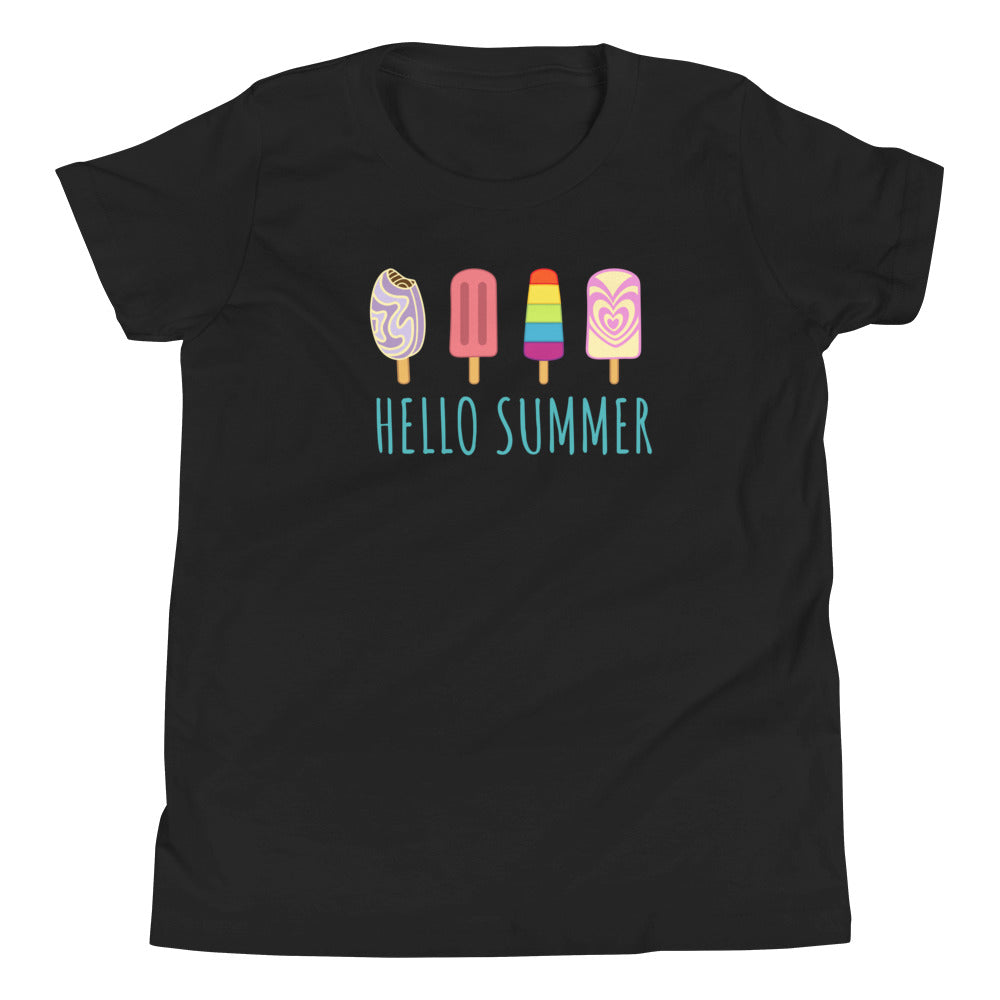 Youth Short Sleeve Tee Hello Summer