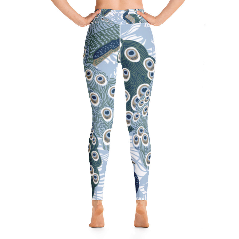 Women's Yoga Leggings Peacock