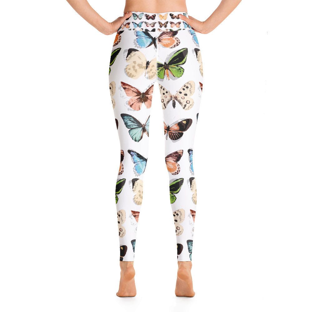 Women's Yoga Leggings Butterfly