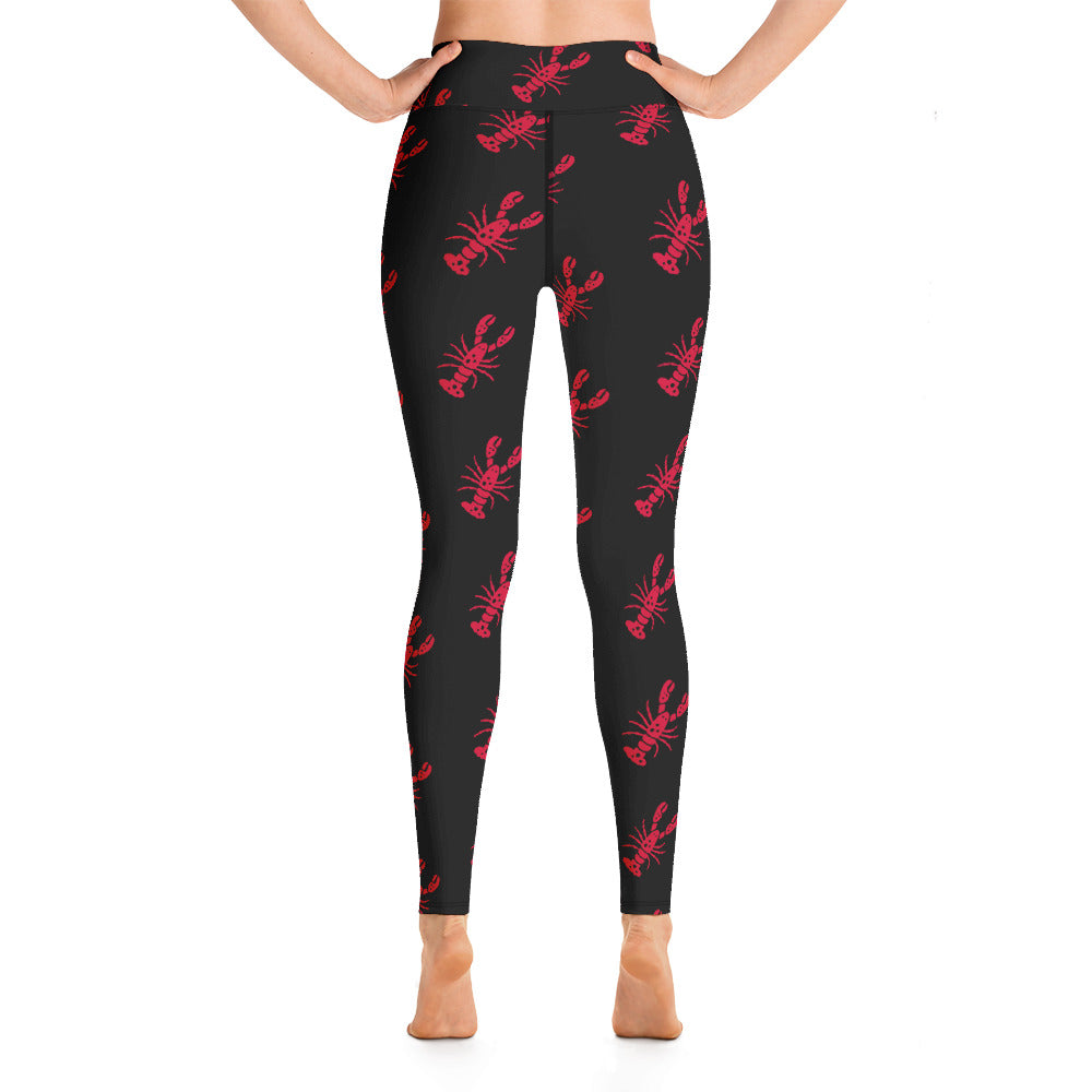 Women's Yoga Leggings Lobster