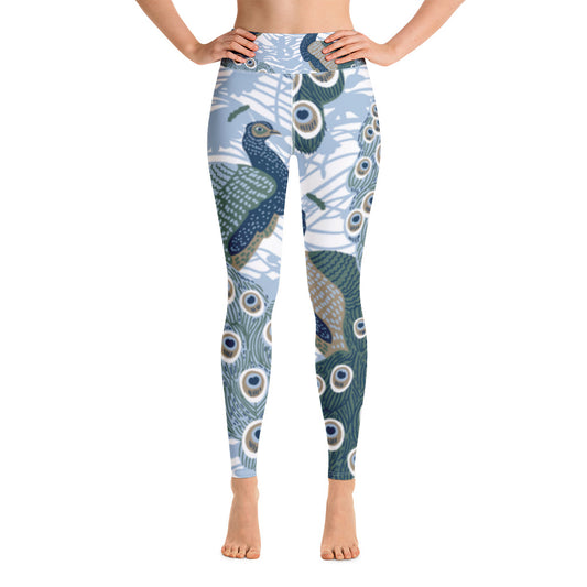 Women's Yoga Leggings Peacock