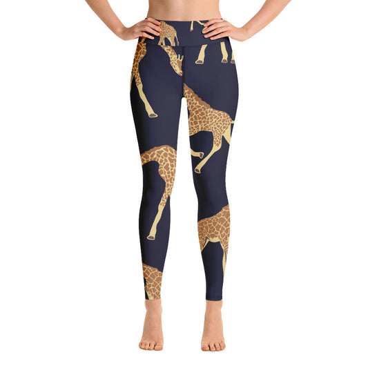 Women's Yoga Leggings Giraffe