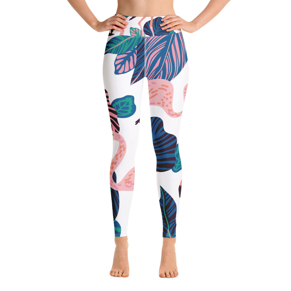 Women's Yoga Leggings Flamingo