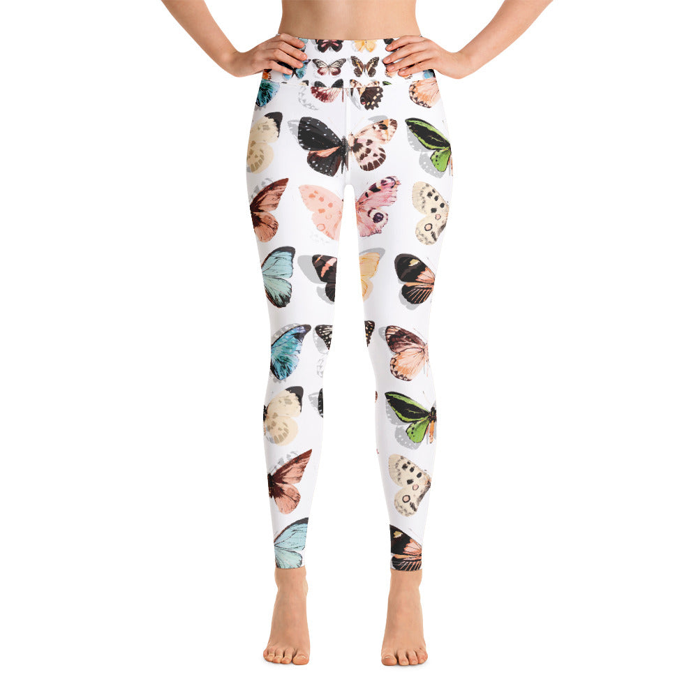 Women's Yoga Leggings Butterfly