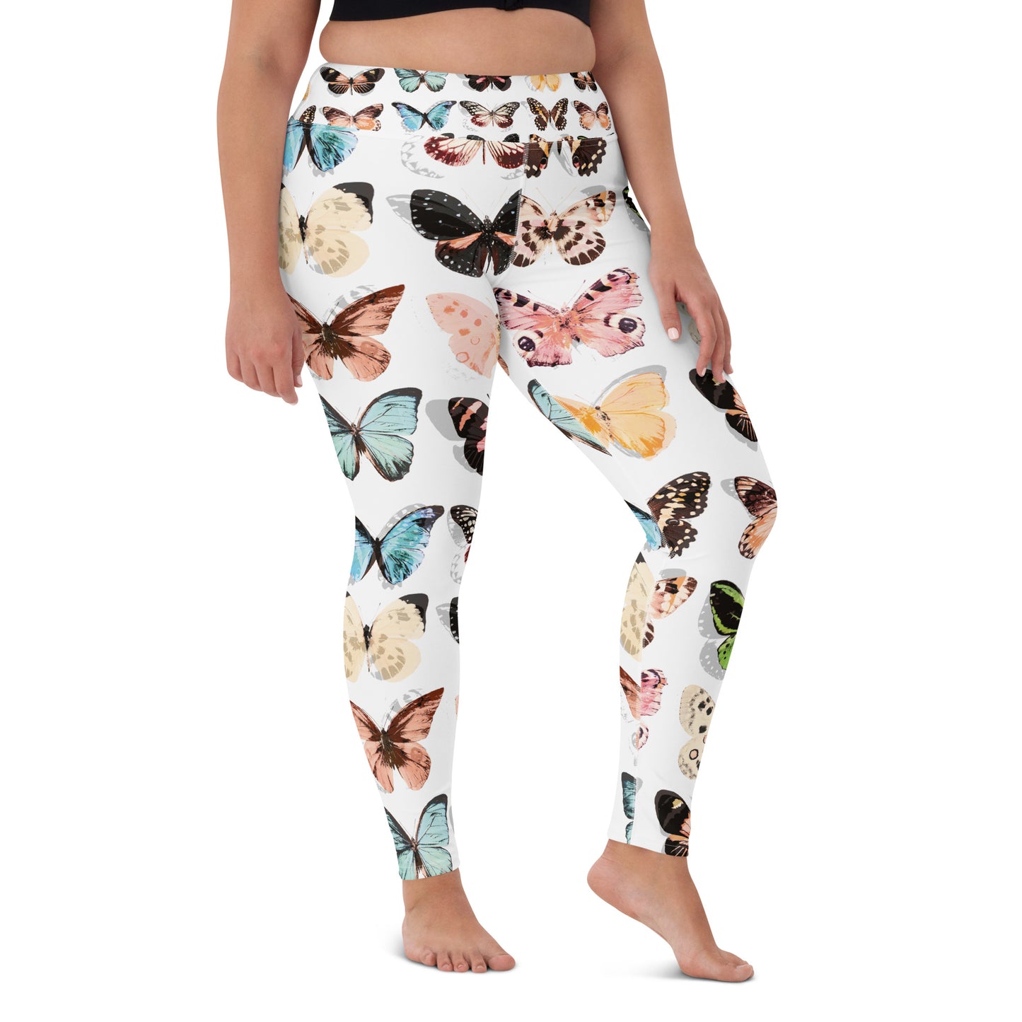 Women's Yoga Leggings Butterfly