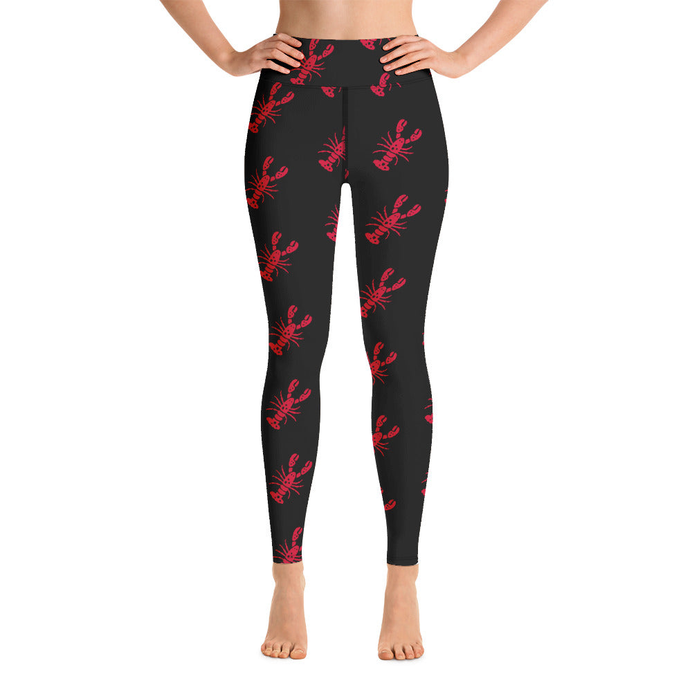 Women's Yoga Leggings Lobster