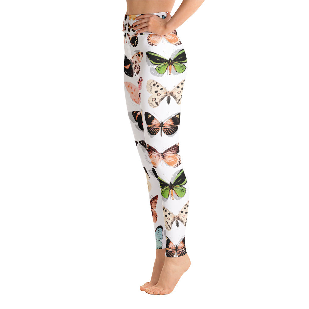 Women's Yoga Leggings Butterfly