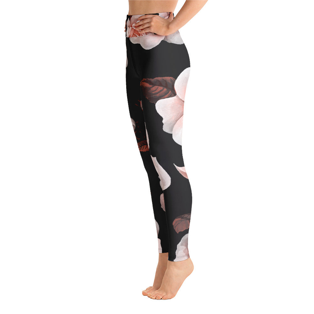 Women's Yoga Leggings Roses