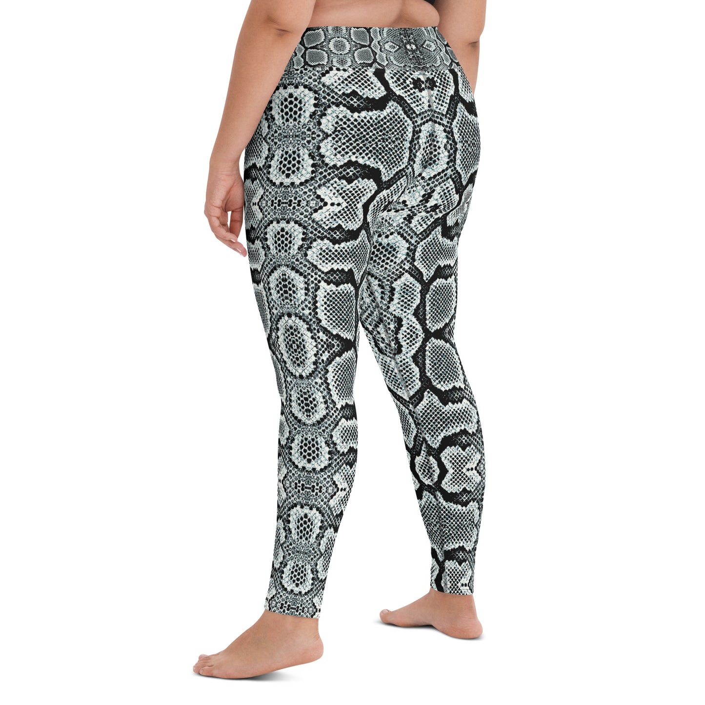 Women's Yoga Leggings Snakeskin