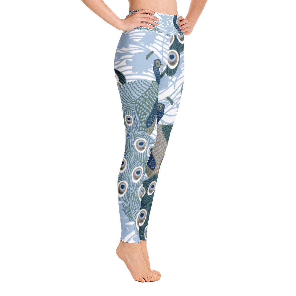 Women's Yoga Leggings Peacock