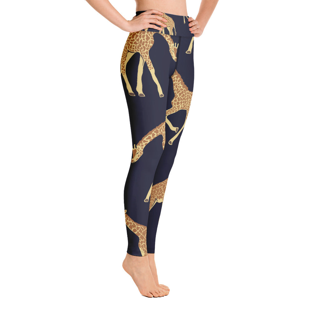 Women's Yoga Leggings Giraffe