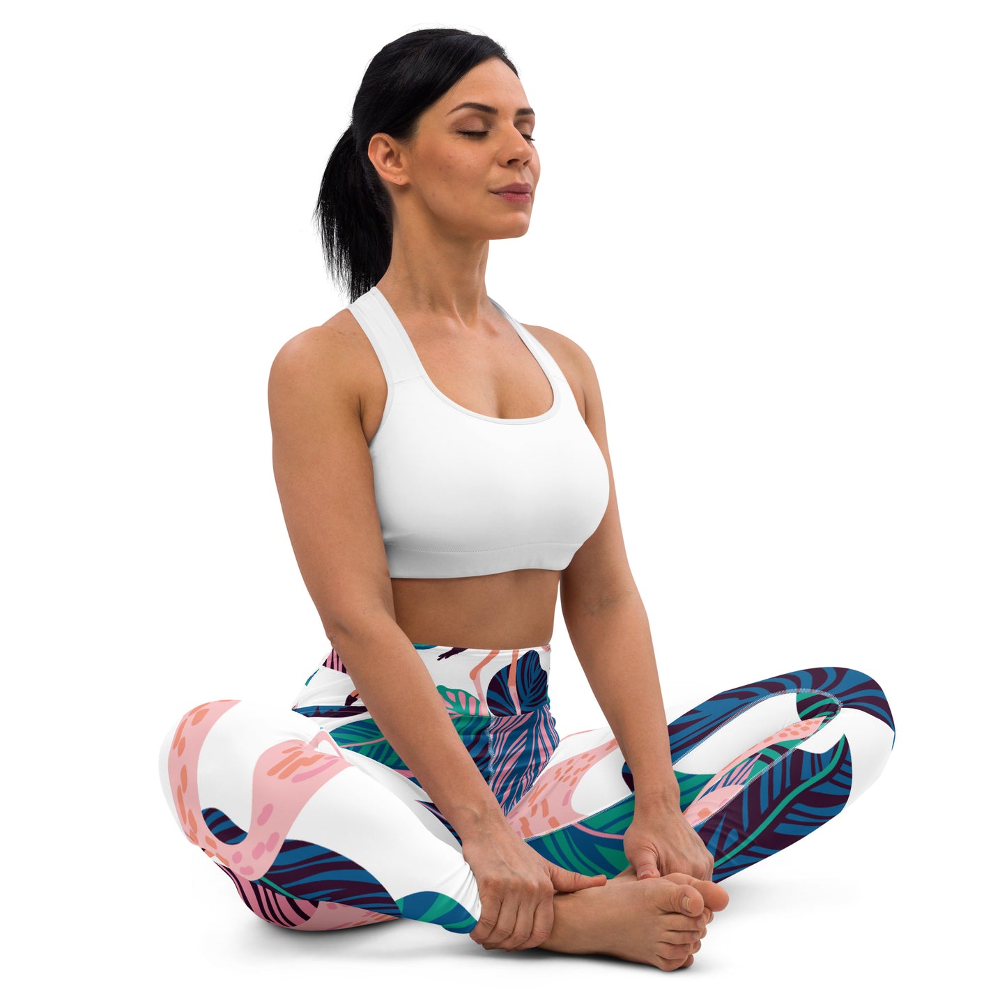 Women's Yoga Leggings Flamingo