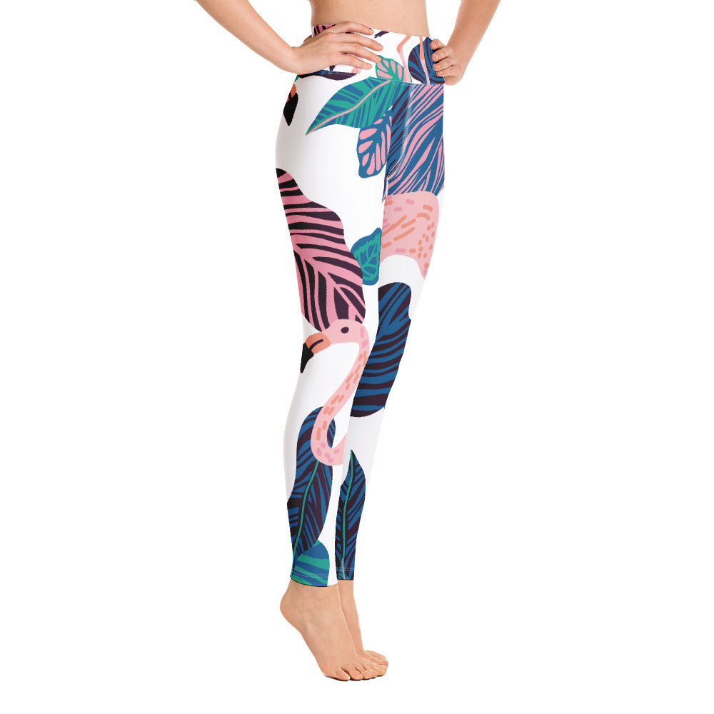 Women's Yoga Leggings Flamingo