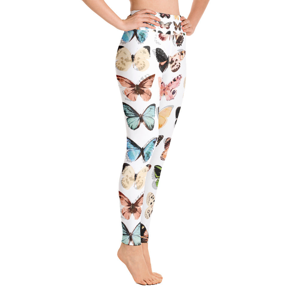 Women's Yoga Leggings Butterfly