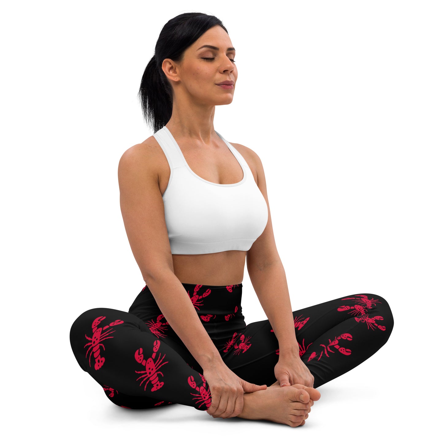 Women's Yoga Leggings Lobster