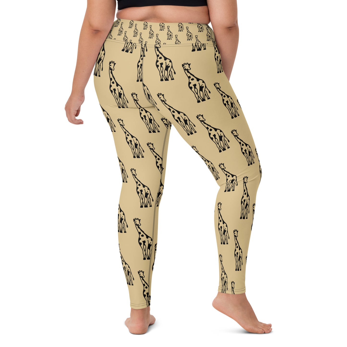 Women's Yoga Leggings Sand Giraffe