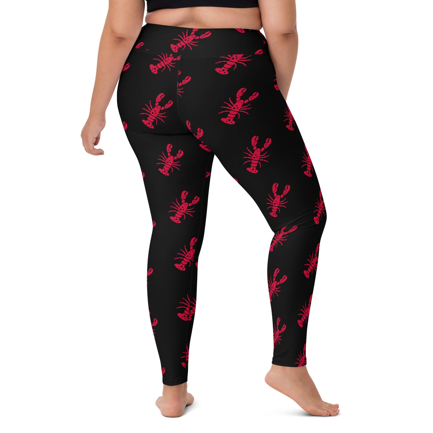 Women's Yoga Leggings Lobster