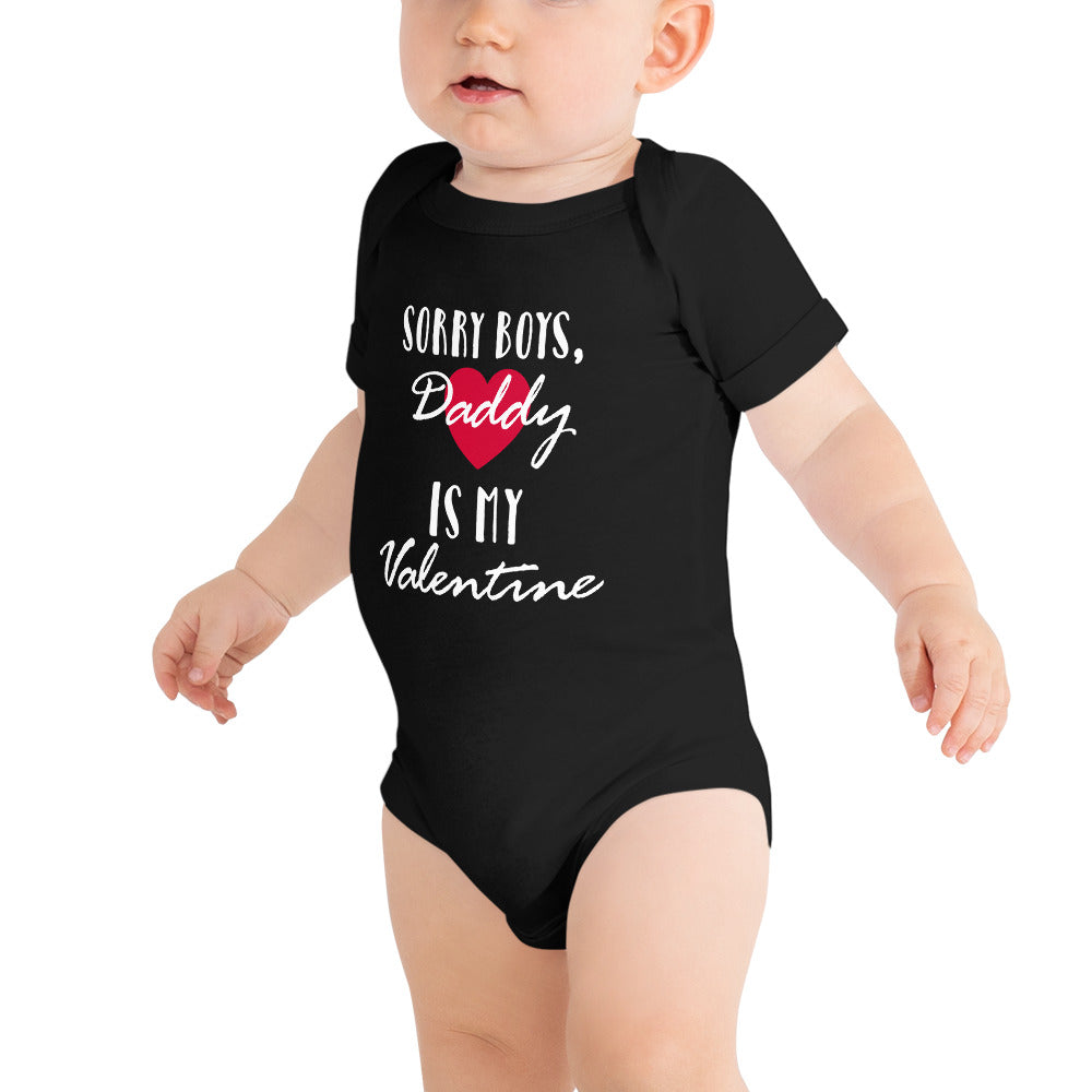 Baby Short Sleeve Bella+Canvas Onsie Sorry Boys