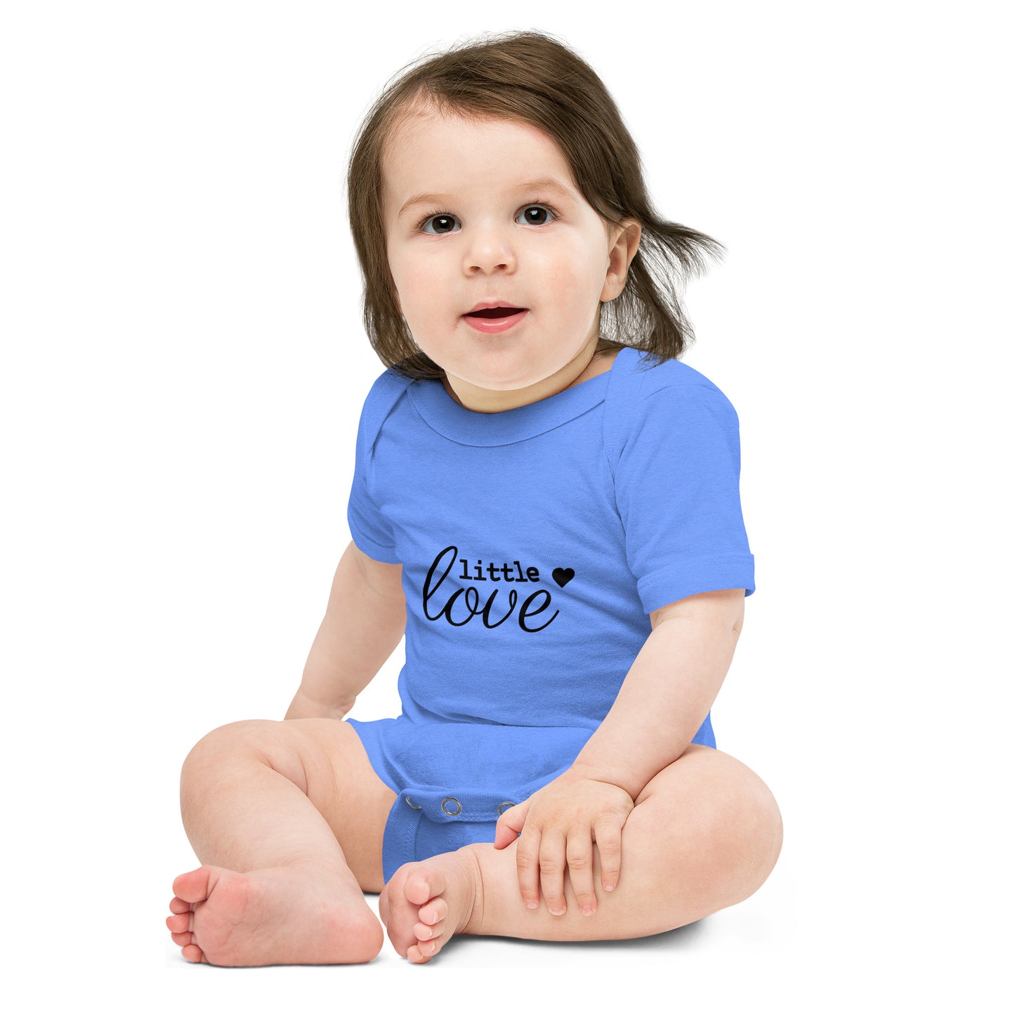 Baby Short Sleeve Bella+Canvas Onsie Little Love