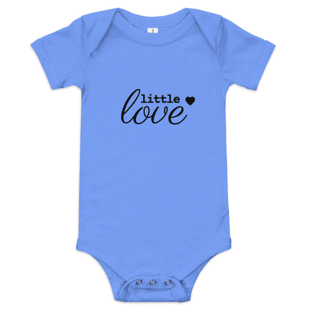 Baby Short Sleeve Bella+Canvas Onsie Little Love