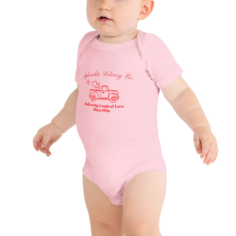 Baby Short Sleeve Bella+Canvas Onsie Aphrodite Delivery