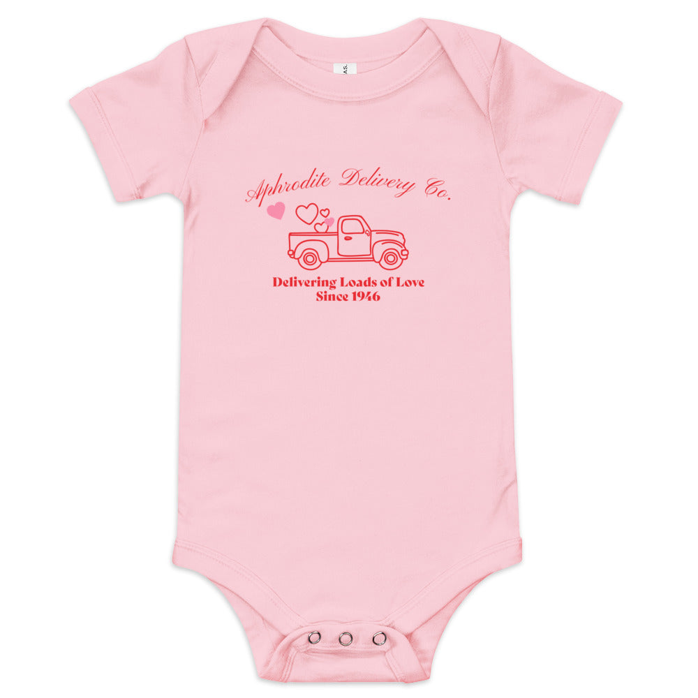 Baby Short Sleeve Bella+Canvas Onsie Aphrodite Delivery