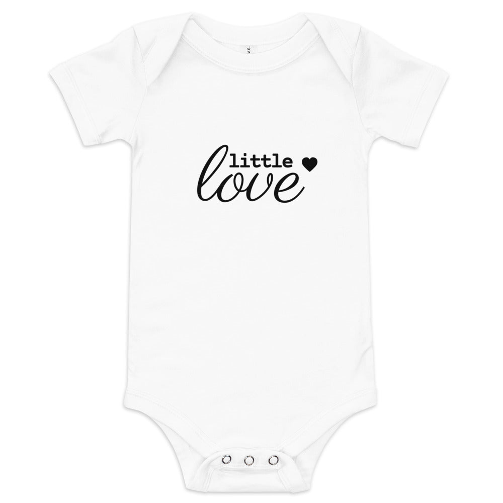 Baby Short Sleeve Bella+Canvas Onsie Little Love