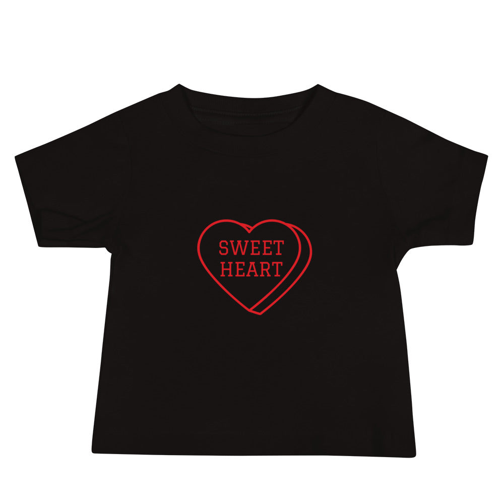 Baby Short Sleeve Bella+Canvas Tee Sweet Heart