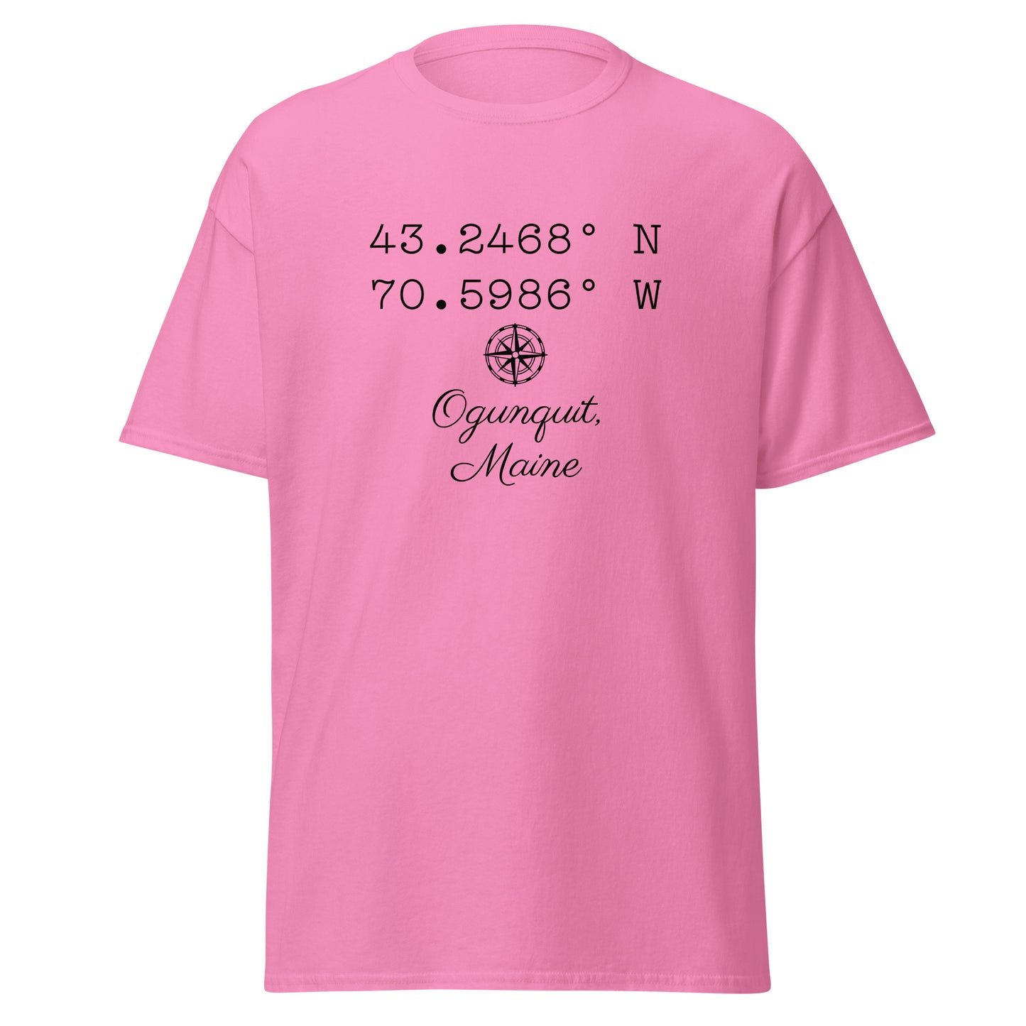 Unisex Short Sleeve Tee Coordinates Ogunquit