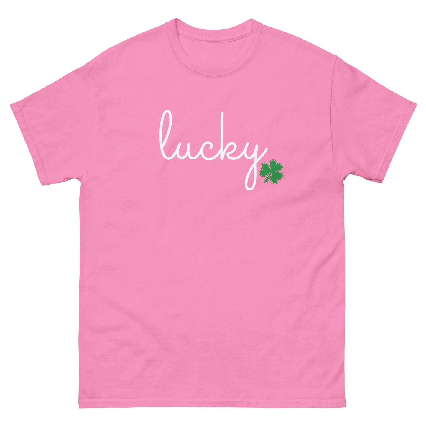 Unisex Short  Sleeve Tee Lucky Clover