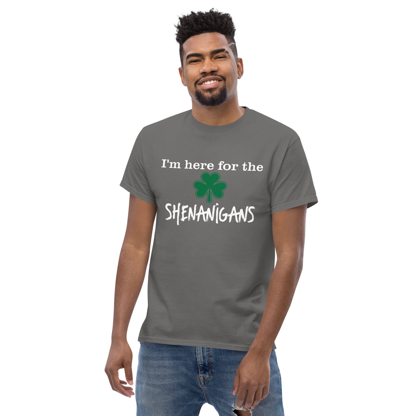 Unisex Short Sleeve Tee Here For Shenanigans