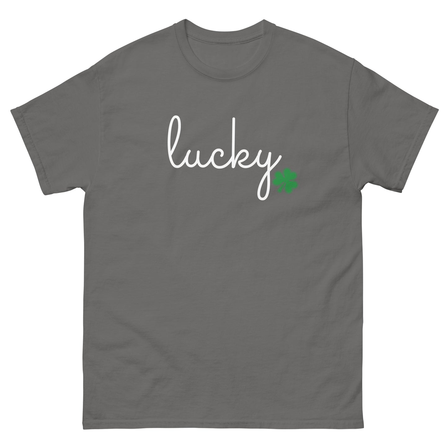 Unisex Short  Sleeve Tee Lucky Clover