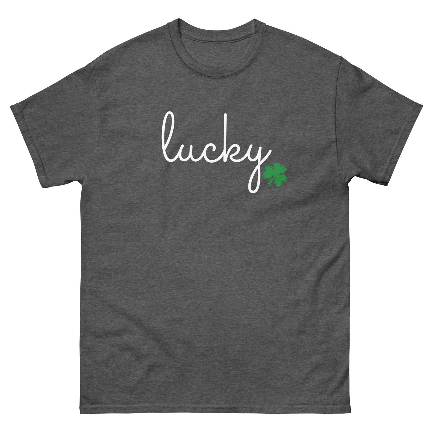 Unisex Short  Sleeve Tee Lucky Clover