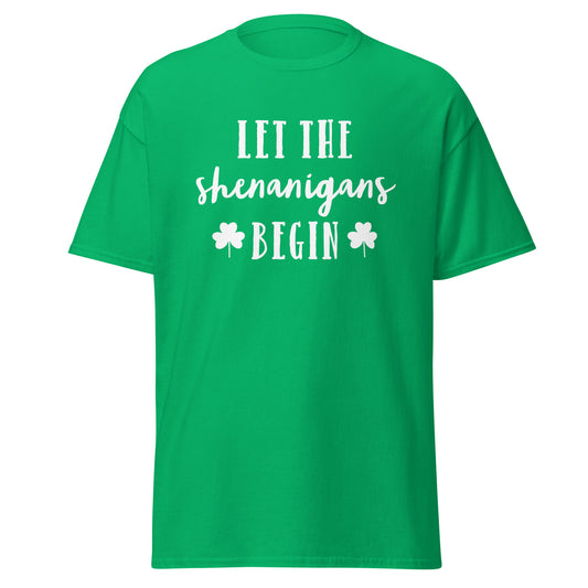 Unisex Short Sleeve Tee Let the Shenanigans Begin