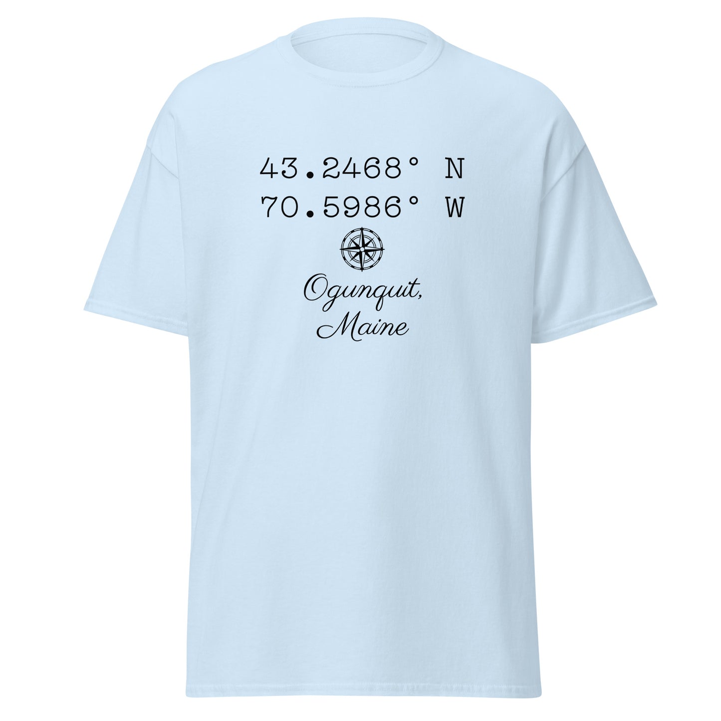 Unisex Short Sleeve Tee Coordinates Ogunquit