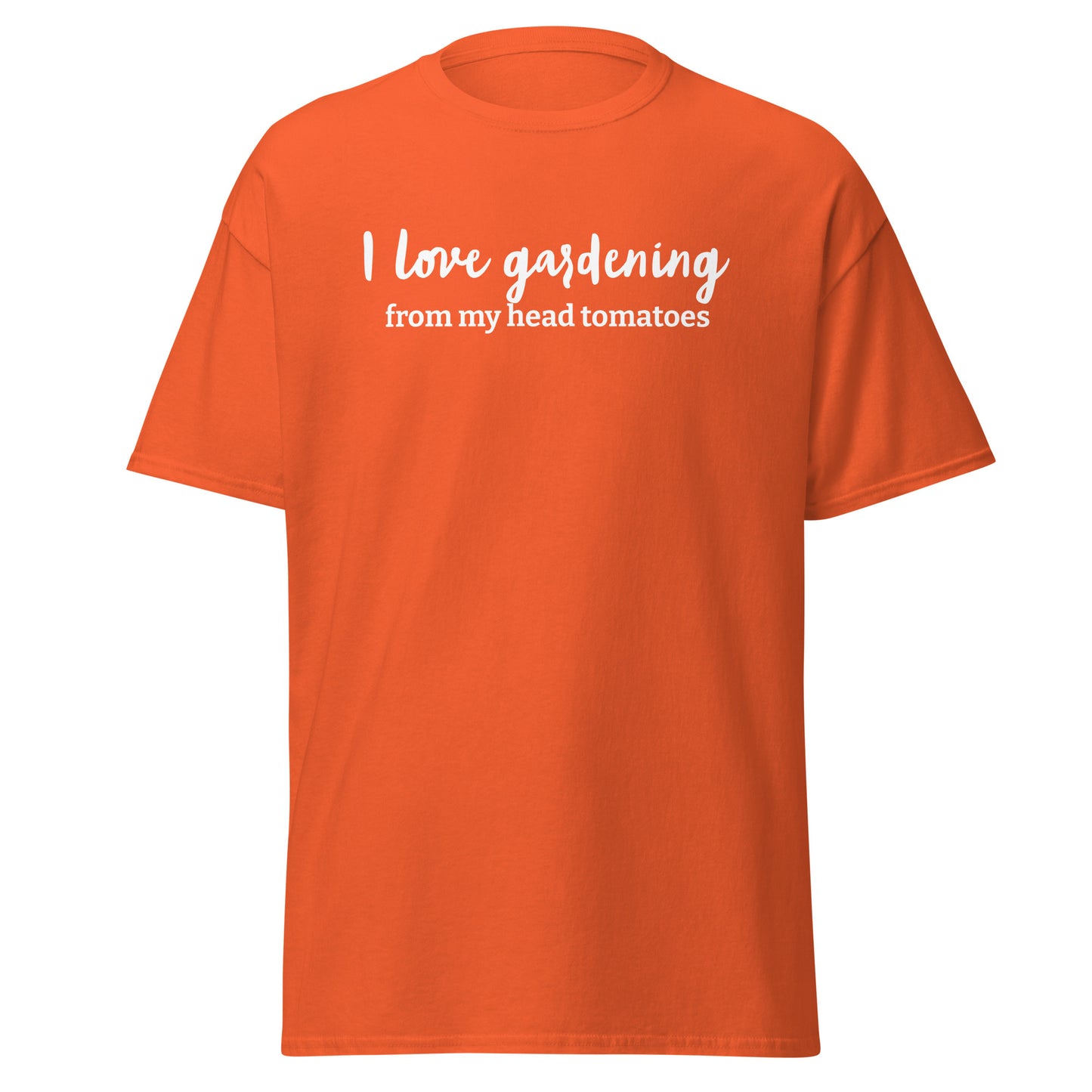 Unisex Short Sleeve Tee I Love Gardening