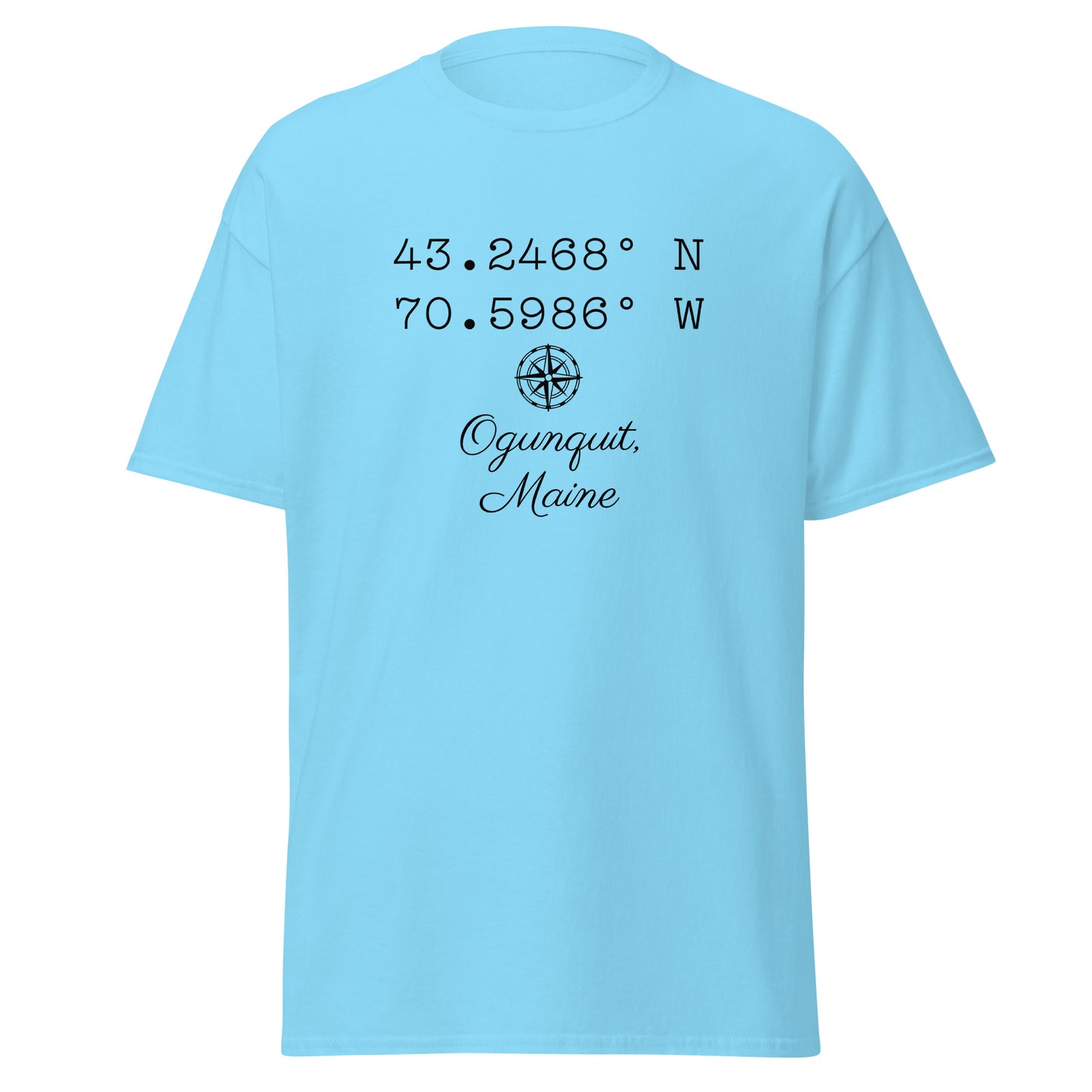 Unisex Short Sleeve Tee Coordinates Ogunquit