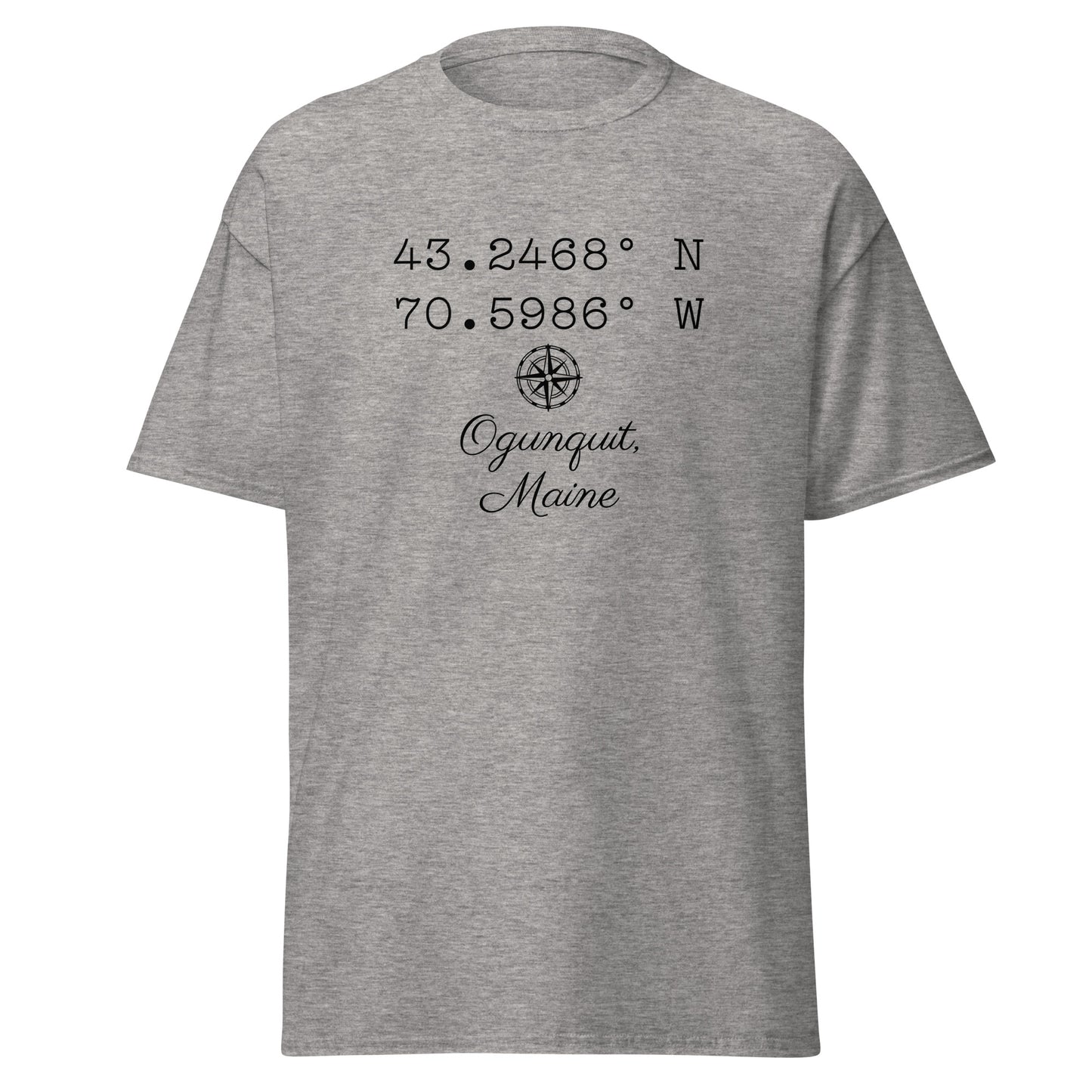 Unisex Short Sleeve Tee Coordinates Ogunquit