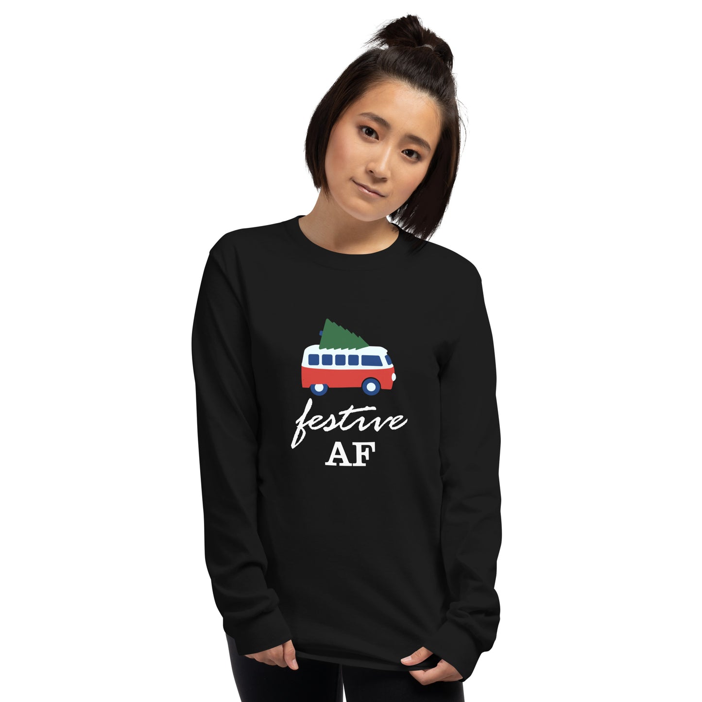 Unisex Long Sleeve Shirt Festive AF