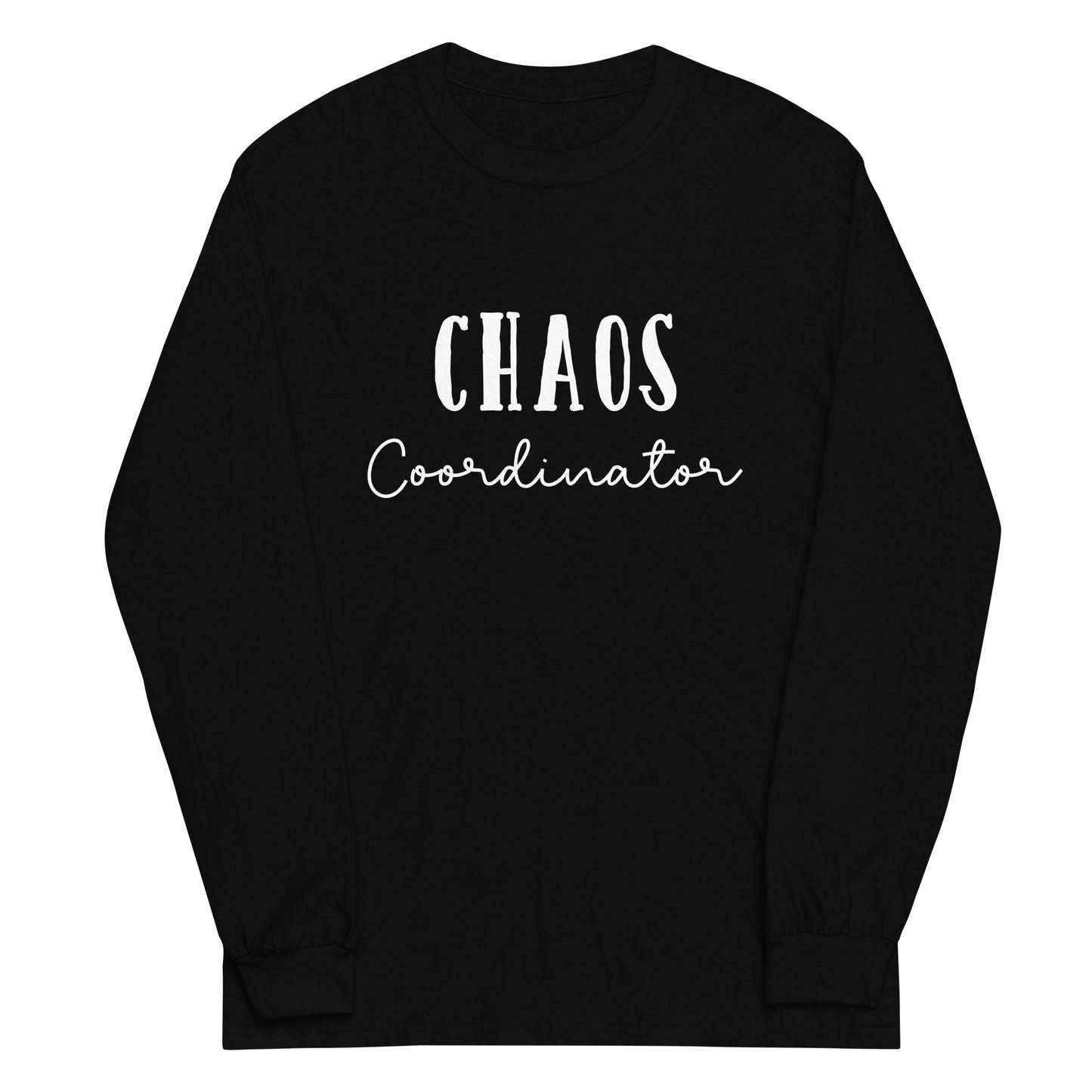 Unisex Long Sleeve Tee Chaos Coordinator